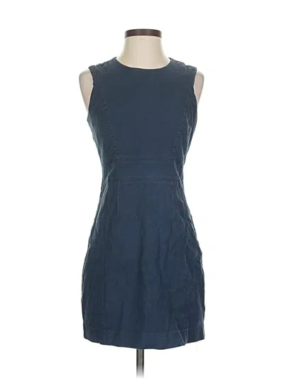 Pre-owned Theory Casual Dress In Blue