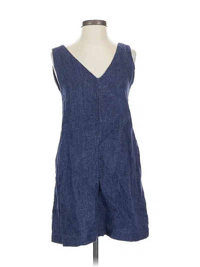 Pre-owned Theory Casual Dress In Blue
