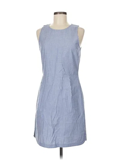 Pre-owned Theory Casual Dress In Blue