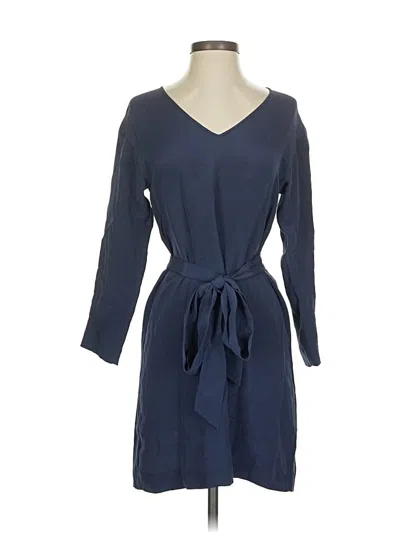Pre-owned Theory Casual Dress In Blue