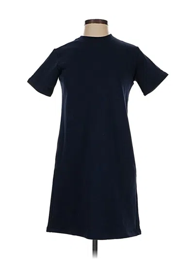 Pre-owned Theory Casual Dress In Blue