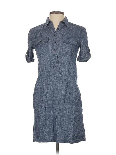 Pre-owned Theory Casual Dress In Blue