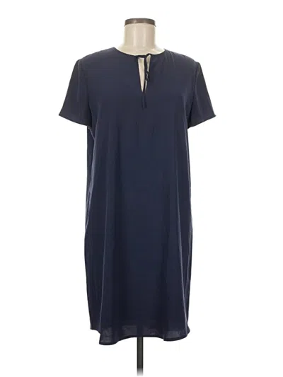 Pre-owned Theory Casual Dress In Blue