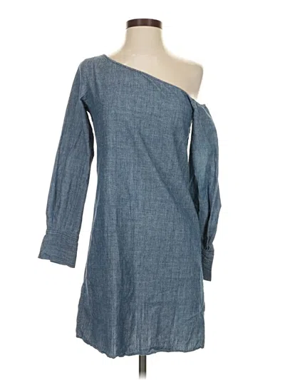 Pre-owned Theory Casual Dress In Blue