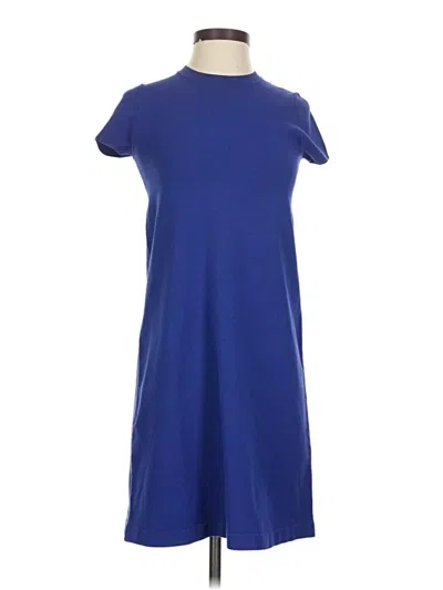 Pre-owned Theory Casual Dress In Blue