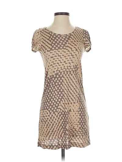 Pre-owned Theory Casual Dress In Brown