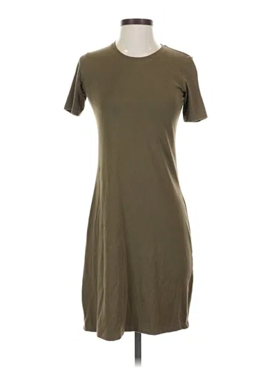 Pre-owned Theory Casual Dress In Brown