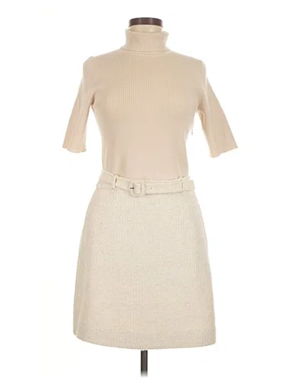 Pre-owned Theory Casual Dress In Brown