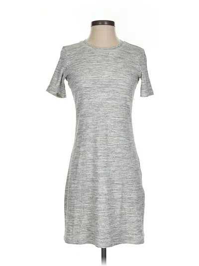 Pre-owned Theory Casual Dress In Gray