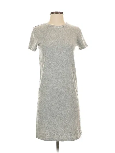 Pre-owned Theory Casual Dress In Gray