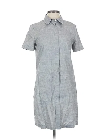 Pre-owned Theory Casual Dress In Gray