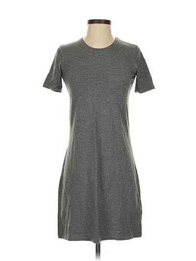 Pre-owned Theory Casual Dress In Gray