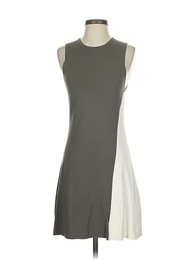 Pre-owned Theory Casual Dress In Gray