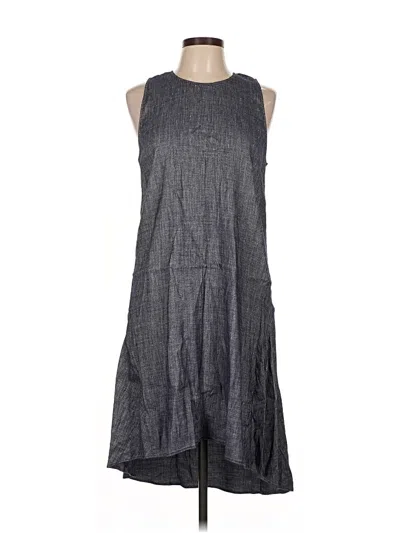 Pre-owned Theory Casual Dress In Gray