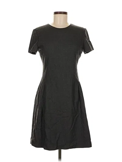 Pre-owned Theory Casual Dress In Gray