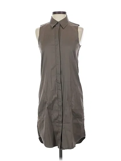 Pre-owned Theory Casual Dress In Gray
