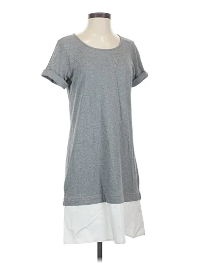 Pre-owned Theory Casual Dress In Gray