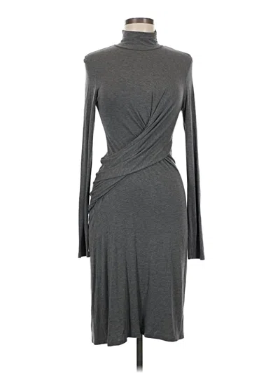 Pre-owned Theory Casual Dress In Gray