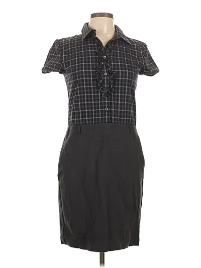 Pre-owned Theory Casual Dress In Gray