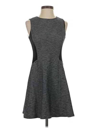 Pre-owned Theory Casual Dress In Gray