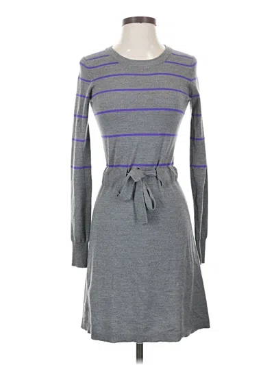 Pre-owned Theory Casual Dress In Gray