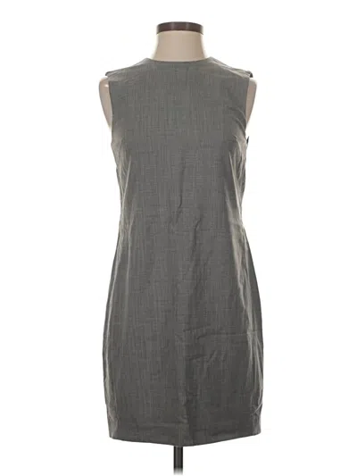 Pre-owned Theory Casual Dress In Gray