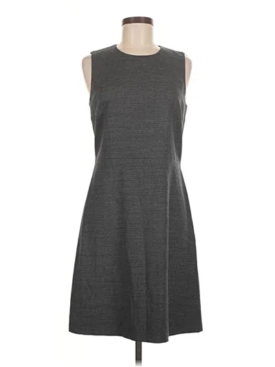 Pre-owned Theory Casual Dress In Gray