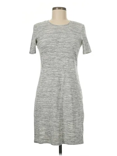 Pre-owned Theory Casual Dress In Gray