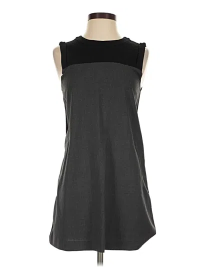 Pre-owned Theory Casual Dress In Gray