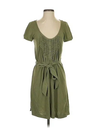 Pre-owned Theory Casual Dress In Green