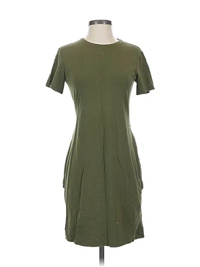 Pre-owned Theory Casual Dress In Green
