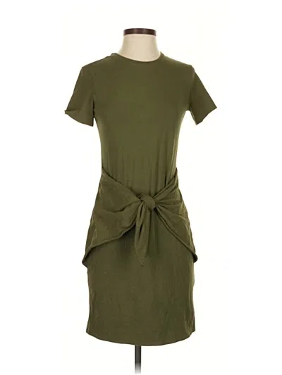 Pre-owned Theory Casual Dress In Green