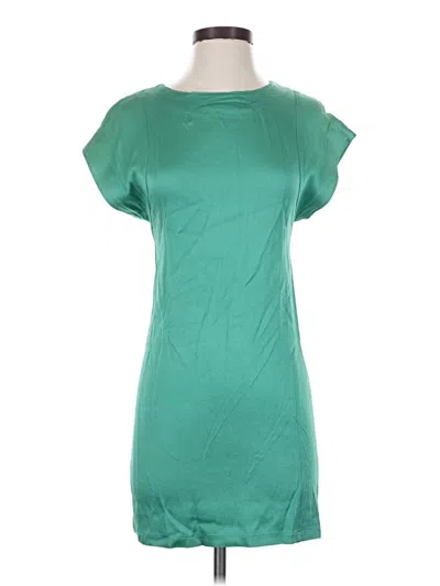 Pre-owned Theory Casual Dress In Green
