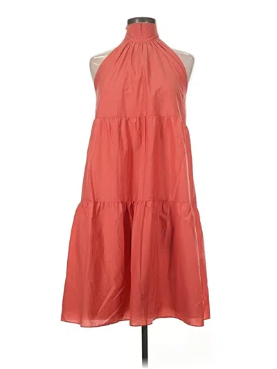 Pre-owned Theory Casual Dress In Orange