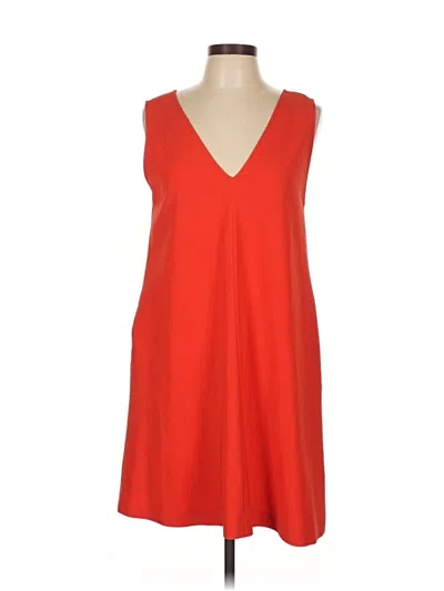 Pre-owned Theory Casual Dress In Orange