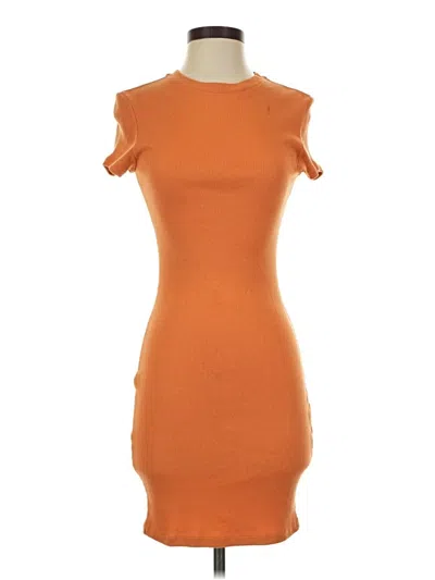 Pre-owned Theory Casual Dress In Orange