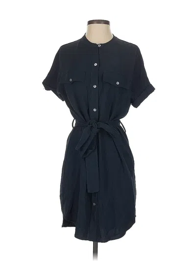 Pre-owned Theory Casual Dress In Purple