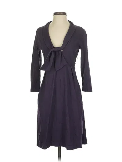 Pre-owned Theory Casual Dress In Purple
