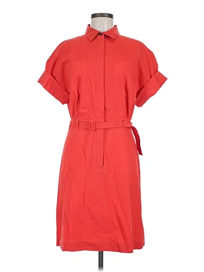 Pre-owned Theory Casual Dress In Red