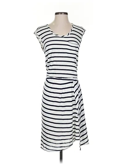 Pre-owned Theory Casual Dress In White