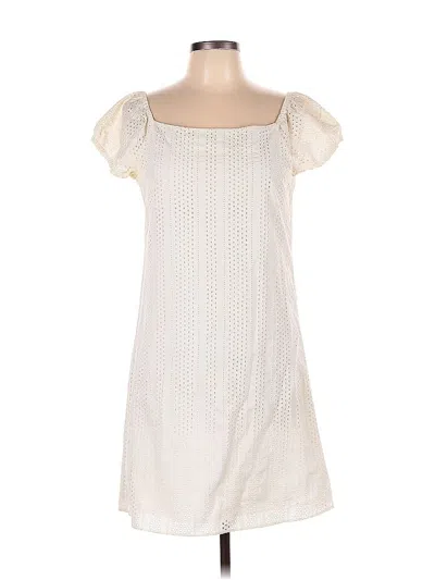 Pre-owned Theory Casual Dress In White
