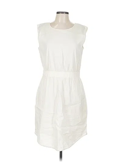Pre-owned Theory Casual Dress In White