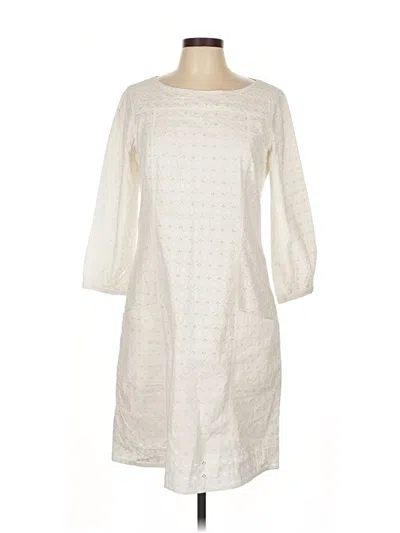 Pre-owned Theory Casual Dress In White