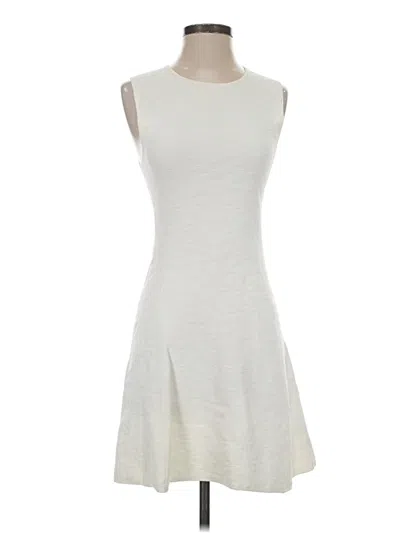 Pre-owned Theory Casual Dress In White