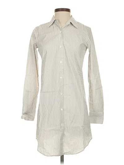 Pre-owned Theory Casual Dress In White