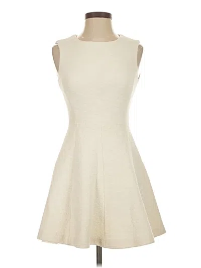 Pre-owned Theory Casual Dress In White