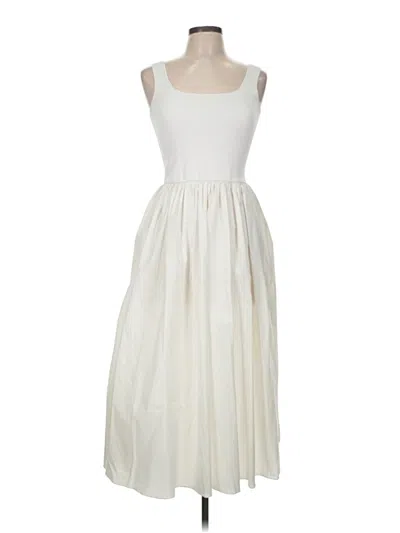 Pre-owned Theory Casual Dress In White