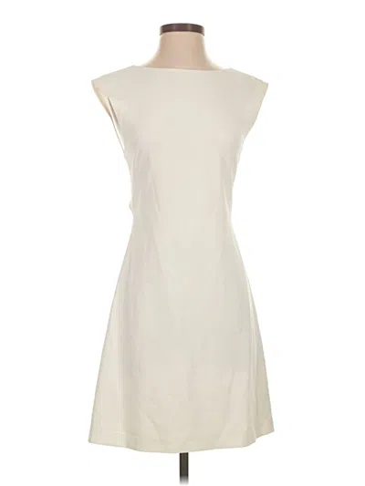 Pre-owned Theory Casual Dress In White