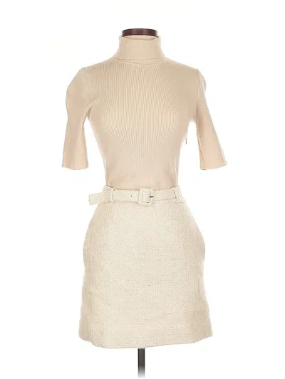 Pre-owned Theory Casual Dress In White