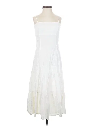 Pre-owned Theory Casual Dress In White